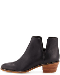 Cole Haan Abbot Grandos Leather Cutout Bootie Black