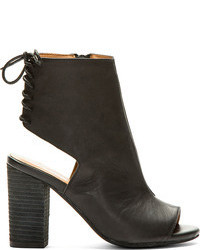 Jeffrey Campbell Black Cut Out Quincy Ankle Boot