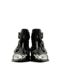 Alexander McQueen Black D Boots