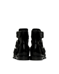 Alexander McQueen Black D Boots