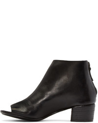 Marsèll Black Leather Bo Sandalo Ankle Boots
