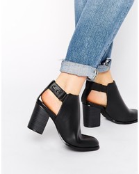 Asos Collection Route Map Cut Out Ankle Boots