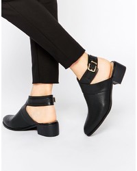 Daisy Street Cut Out Ankle Boots