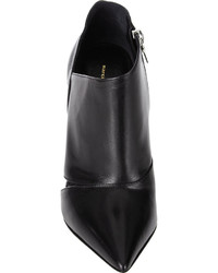 Narciso Rodriguez Cutout Carolyn Ankle Boots Black