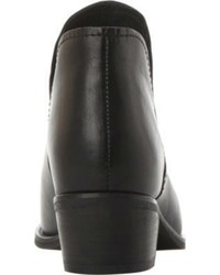 Steve Madden Cutout Leather Ankle Boots