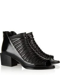 3.1 Phillip Lim Dede Open Toe Leather Ankle Boot
