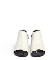 3.1 Phillip Lim Drum Cutout Leather Sandal Booties