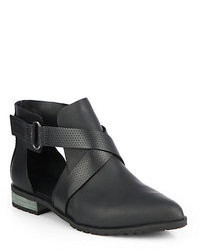Tibi Gail Leather Ankle Boots