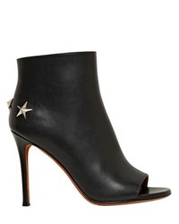 Givenchy 100mm Michela Leather Open Toe Boots