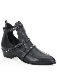 Jimmy Choo Harley 30 Tle Cutout Leather Booties