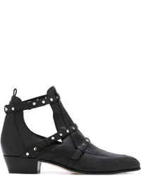 Jimmy Choo Harley Cutout Ankle Boots