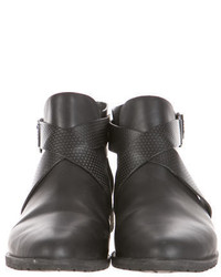 Tibi Leather Cut Out Booties