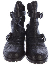 Philosophy di Alberta Ferretti Leather Cutout Ankle Boots