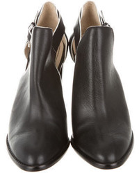 Elizabeth and James Leather Cutout Booties