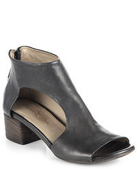Marsèll Marsell Cutout Leather Ankle Boots