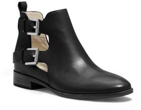 black ankle boots michael kors