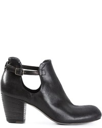 Pantanetti Cut Out Detail Ankle Boots