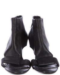 Givenchy Peep Toe Ankle Boots