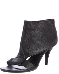 Givenchy Peep Toe Ankle Boots