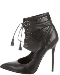 Brian Atwood Pointed Toe Ankle Boots