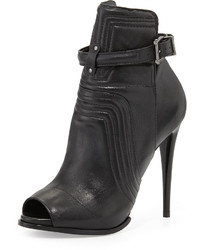 Schutz Poliany Cut Out Bootie Black