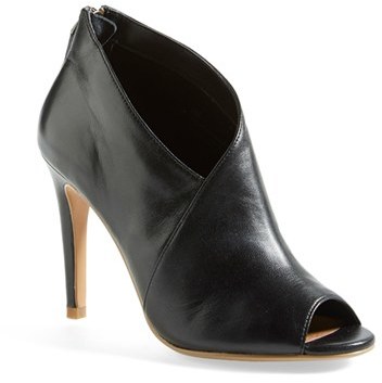 halogen open toe bootie