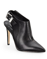 Ivanka Trump Sardi Leather Point Toe Ankle Boots