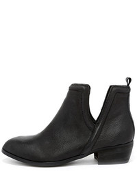 Sbicca Silvercity Tan Leather Ankle Boots