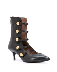 Tabitha Simmons Stud Embellished Kitten Heel Boots