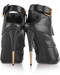 Giuseppe Zanotti Tiered Leather Ankle Boots