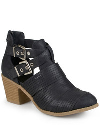 Journee Collection Tiff Cutout Ankle Boots
