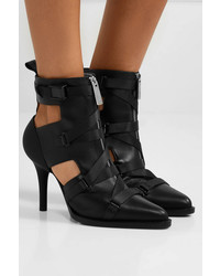 Chloé Tracy Rubber And Med Leather Ankle Boots