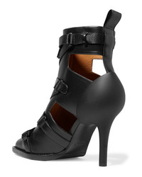 Chloé Tracy Rubber And Med Leather Ankle Boots