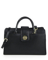 Tory Burch Harper Perforated Double Handle Satchel