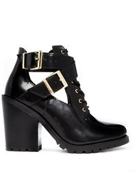Asos Eiffel Leather Ankle Boots
