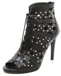 Stuart Weitzman Cagey Lace Up Booties