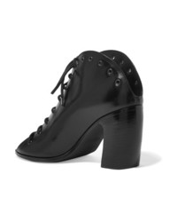 Ann Demeulemeester Lace Up Leather Sandals