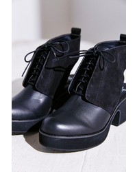 Urban Outfitters Shellys London Cutout Lace Up Bootie