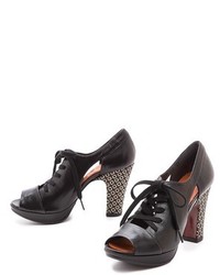 Chie Mihara Shoes Trancat Lace Up Booties
