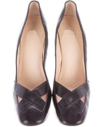 Givenchy Cutout Leather Pumps
