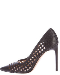 Reed Krakoff Cutout Leather Pumps