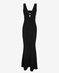 Exclusive for Intermix For Intermix Blair Deep V Gown