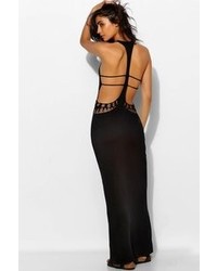 Urban Outfitters Staring At Stars Crochet Cutout Cover Up Maxi Dress