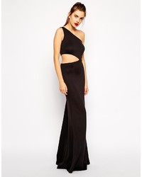 Jarlo Tall Cut Out One Shoulder Maxi Dress