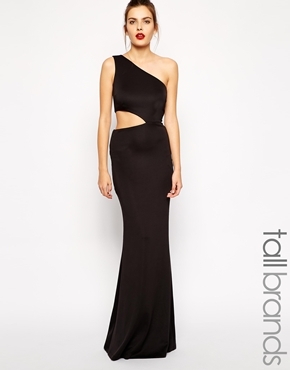 Jarlo Tall Cut Out One Shoulder Maxi Dress, $147, Asos