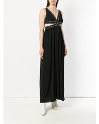 EACH X OTHER Zipped Trim Evening Gown