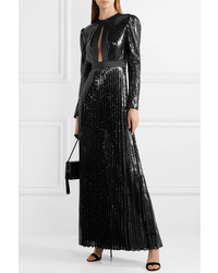 Philosophy di Lorenzo Serafini Med Sequined Tulle Gown