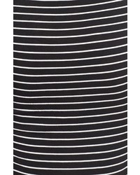 Chaser Stripe Cutout Jersey Sheath Dress