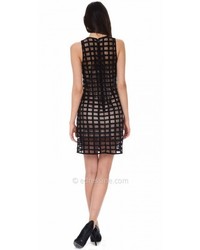 Phoebe Couture Daring Caged Cocktail Dress