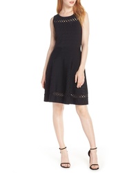 French Connection Kai Fit Flare Sweater Dress